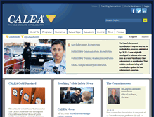 Tablet Screenshot of calea.org